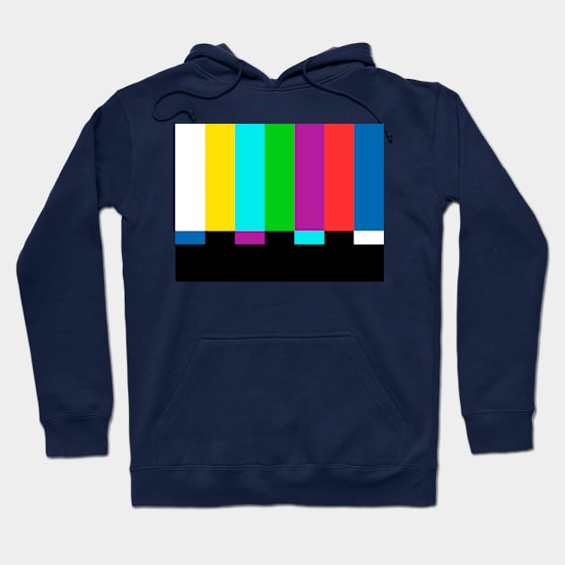 Color bars tv Hoodie by Kacarrot